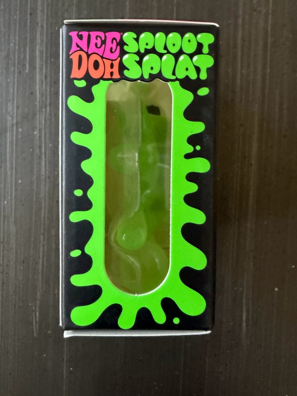 Nee Doh Sploot Splat Kids Toy - Bright Green - Picture 2 of 4